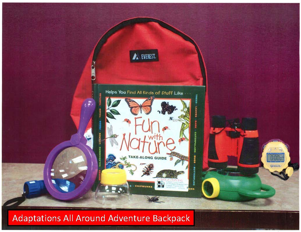 Adaptations All Around Nature Adventure Backpack Library of Things