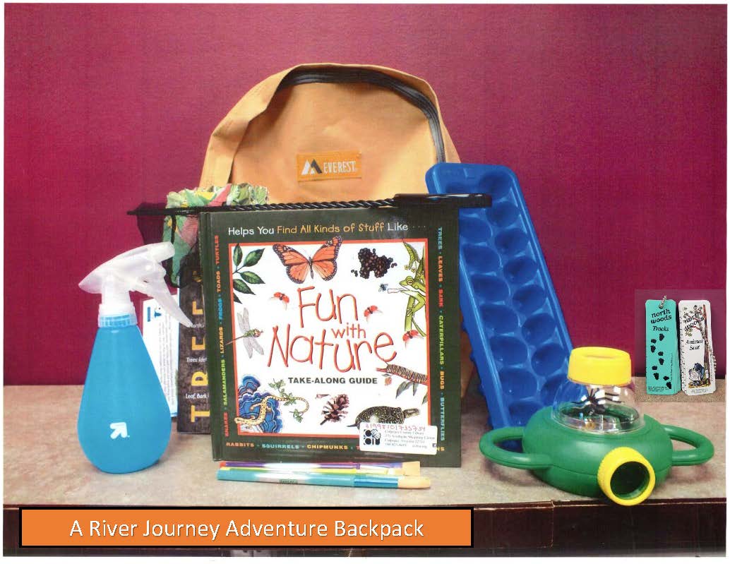 River Journey Nature Adventure Backpack Library of Things