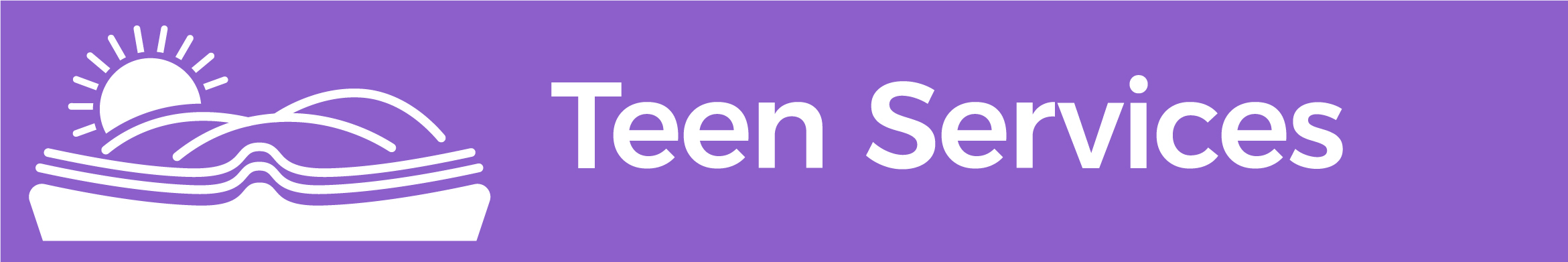 Teen Services header